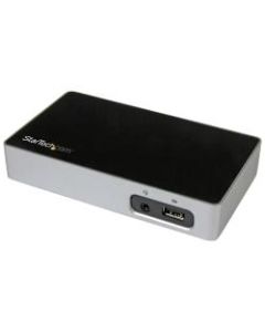 StarTech.com USB 3.0 Docking Station - Compatible with Windows / macOS - Supports a Single 4K Ultra HD DisplayPort Display - USB3VDOCK4DP - USB-A Docking Station - 4K Ultra HD - DisplayPort Port - USB-A Dock for PC and MacBook Laptops - Fast-Charge