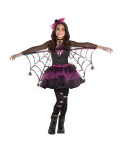 Amscan Miss Wicked Web Girls Halloween Costume, Medium