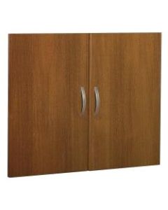 Bush Business Furniture Components Half-Height 2 Door Kit, Warm Oak, Standard Delivery
