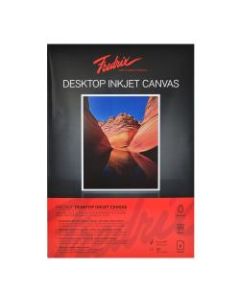 Fredrix Desktop Inkjet Canvas, 11in x 17in, 16-mil Thick, Pack Of 6