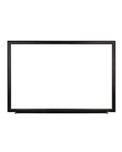 FORAY Magnetic Dry-Erase Whiteboard, 48in x 96in, Aluminum Frame With Black Finish