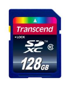 Transcend Ultimate 128 GB Class 10 SDXC - 1 Pack - Class 10 - 1 Card/1 Pack