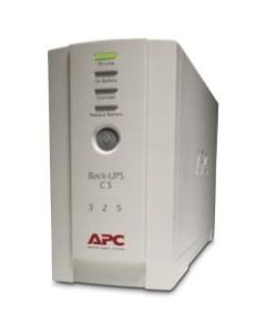 APC Back-UPS CS 325VA w/o Software - 325VA/210W - 6.6 Minute Full Load - 1 x IEC 320-C13 - Surge-protected, 3 x IEC 320-C13 - Battery Backup System