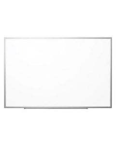 Realspace Magnetic Dry-Erase Whiteboard, 36in x 48in, Aluminum Frame With Silver Finish