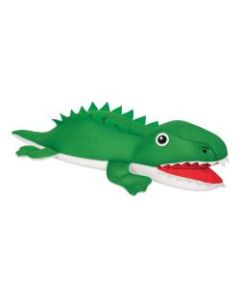 Amscan Floating Alligator Pool Toy, 9inH x 18-1/2inW x 33inW, Green