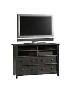 Sauder Edge Water Highboy TV Stand For TVs Up To 47in, Estate Black
