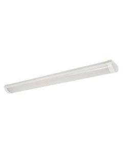 Sylvania Indoor Rectangular LED Wrap Fixtures, 24in, Dimmable/No Sensor, 5000 Kelvin, 18 Watt, White Finish, Pack Of 4 Fixtures