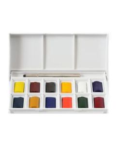 Winsor & Newton Cotman Watercolor Sketchers Pocket Box, Set Of 12