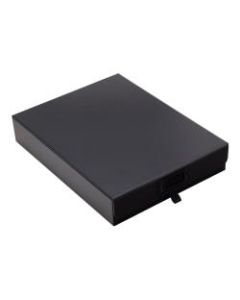See Jane Work Standard-Duty Document Storage Box, Letter/Legal Size, 12in x 2 1/4in x 9 1/4in, Black