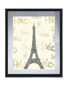 PTM Images Framed Art, Paris, Gold, 26inH x 22inW