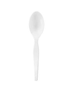 Dixie Medium-weight Disposable Teaspoon Grab-N-Go by GP Pro - 100 / Box - 1000 Piece(s) - 1000/Carton - 1000 x Teaspoon - General Purpose - Plastic - White