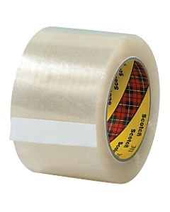 3M 311 Carton Sealing Tape, 3in x 110 Yd., Clear, Case Of 24