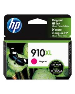 HP 910XL Magenta High Yield Original Ink Cartridge, 3YL63AN