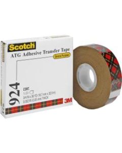 Scotch General-Purpose Adhesive Transfer Tape - 36 yd Length x 0.75in Width - 2 mil Thickness - 2 mil - Acrylic Backing - 1 Roll - Clear