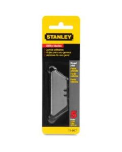 Stanley Self-Retracting Utility Knife Refill Blades, Pack Of 5