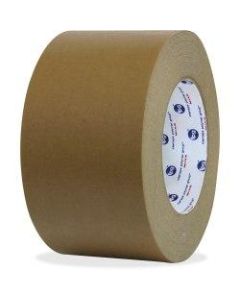 ipg Medium Grade Flatback Tape - 60 yd Length x 3in Width - Synthetic Rubber Backing - 16 / Carton - Brown