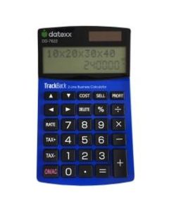 Datexx 2-Line Desktop Accounting Calculator, DD-7622