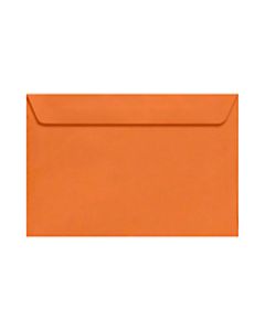 LUX Booklet 6in x 9in Envelopes, Gummed Seal, Mandarin Orange, Pack Of 50