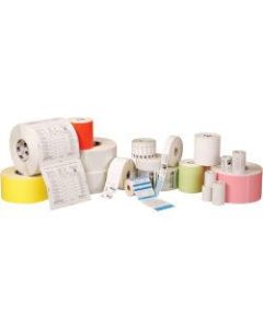 Zebra Trans Tag 1070 Paper Tagstock - 1.25in Length x 3in Width - Rectangular - 6 Roll - Paper - White