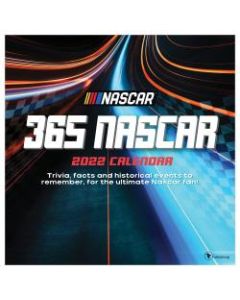 TF Publishing Sports & Auto Wall Calendar, 12in x 12in, NASCAR 365, January To December 2022