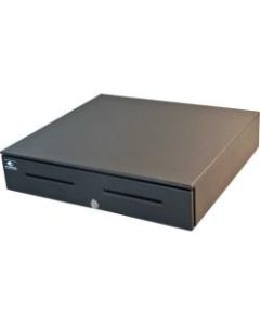 APG Cash Drawer JB320-BL1816 Cash Drawer - 5 Bill - 5 Coin - 2 Media SlotPowered USB, - Black - 4.4in Height x 18in Width x 16.7in Depth