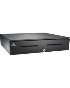 APG Cash Drawer Series 4000 Cash Drawer - 5 Bill x 6 Coin - Dual Media Slot - Black - Powered USB - 4.4in H x 18in W x 16.7in D