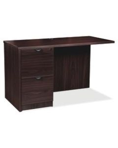 Lorell Prominence 2.0 Return Desk, Left, 42inW x 24inD, Espresso