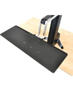 Ergotron Large Keyboard Tray for WorkFit-S - 0.2in Height x 27in Width x 8.9in Depth - Black - 1