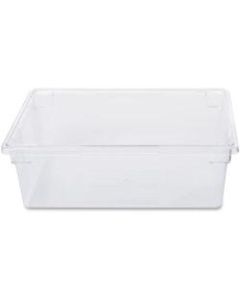 Rubbermaid Commercial 3300CLE Storage Ware - 49.7 quart Food Container - Plastic, Polycarbonate - Transporting, Storing - Dishwasher Safe - Clear - 1 Piece(s) Each