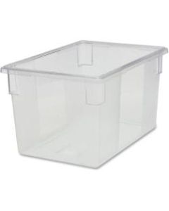Rubbermaid Commercial 3301CLE Storage Ware - 86 quart Food Container - Plastic, Polycarbonate - Transporting, Storing - Dishwasher Safe - Clear - 1 Piece(s) Each