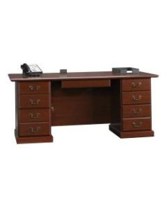 Sauder Heritage Hill 71inW Executive Desk, Classic Cherry