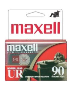 Maxell UR 90 Audio Cassette - 2 x 90Minute - Normal Bias