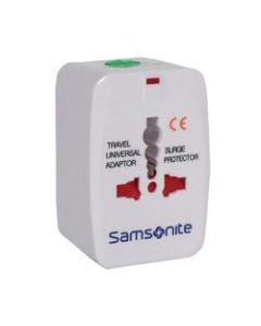 Samsonite Power Adapter, World Wide, White