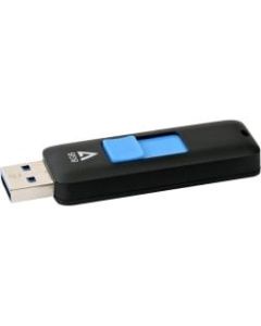 V7 8GB USB 3.0 Flash Drive - With Retractable USB connector - 8 GB - USB 3.0 - Black - 5 Year Warranty