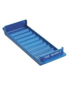 MMF Industries Porta-Count System Coin Trays, Nickels-$20.00, Blue