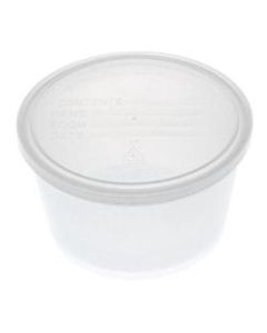 Medline Denture Containers, Clear, Pack Of 250