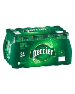 Perrier Sparkling Natural Mineral Water, 16.9 Oz, Case of 24 Bottles