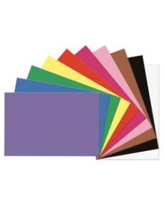 SunWorks Construction Paper, 12in x 18in, Assorted, Pack Of 50