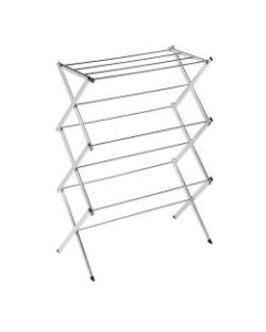 Honey-Can-Do Commercial Drying Rack, 41 1/4inH x 14 1/2inW x 29 1/2inD, Chrome