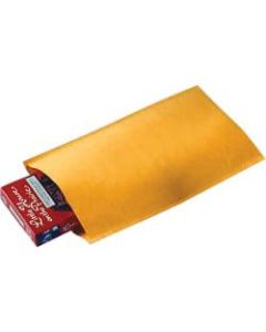 Sealed Air Jiffylite Bulk-packed Cushioned Mailers - Padded - #000 - 4in Width x 8in Length - Self-sealing - Satin, Kraft - 250 / Carton - Gold