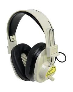 Califone Wireless Headphones Color-Coded Yellow via Ergoguys - Wireless Connectivity - Stereo - Over-the-head - Yellow