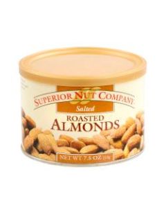 Superior Nut Salted Roasted Almonds, 7.5 oz, 12 Count
