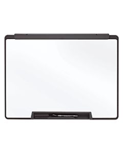 Quartet Cubicle Motion Dry-Erase Whiteboard, 18in x 24in, Aluminum Frame With Black Finish