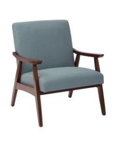 Ave Six Davis Chair, Klein Sea/Medium Espresso