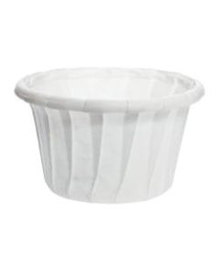 Solo Treated Paper Souffle Portion Cups, 0.75 Oz, White, 20 Bags of 250 Cups, Case Of 5,000 Cups