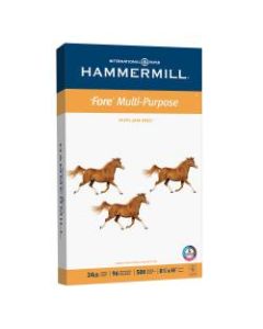 Hammermill Fore Multi-Use Paper, Legal Size (8 1/2in x 14in), 24 Lb, Ream Of 500 Sheets