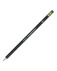 Ticonderoga Pencils, #2 Soft Lead, Black Barrel, Box Of 12