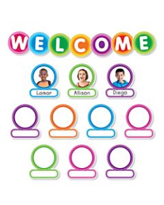 Color Your Classroom Welcome Bulletin Board Set, Assorted Colors