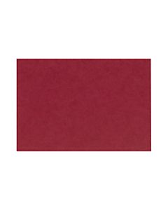 LUX Flat Cards, A7, 5 1/8in x 7in, Garnet Red, Pack Of 50