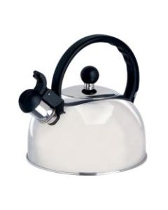 Gibson Springberry Stainless Steel Kettle, Silver